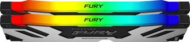 KF572C38RSAK2-32 FURY Renegade RGB DDR5 kit 32 GB, DIMM 288-pin, 4800 MHz, PC5-38400, CL40 (2 x 16 GB)