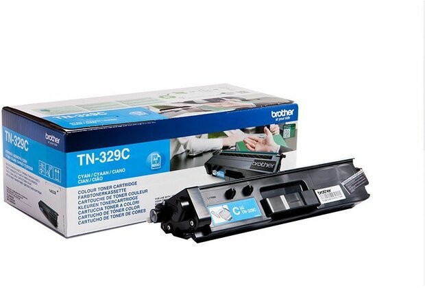 TN-329C toner cyaan (6.000 afdrukken)