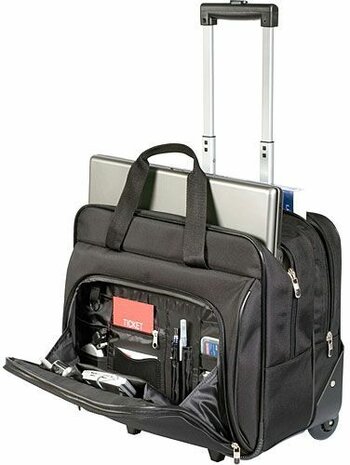 TBR003EU Rolling Laptop Case (16&quot;, zwart)