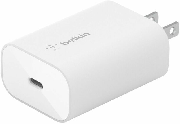 Boost Charge Power adapter 25 Watt (PD 3.0, USB-C, wit)