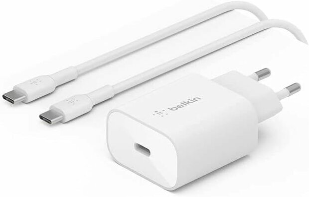 Boost Charge Wall Charger (25 Watt, incl. USB-C kabel, fast charge)