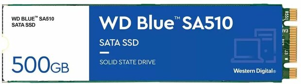 500 GB WDS500G3B0B WD Blue (M.2, SATA3, TLC)