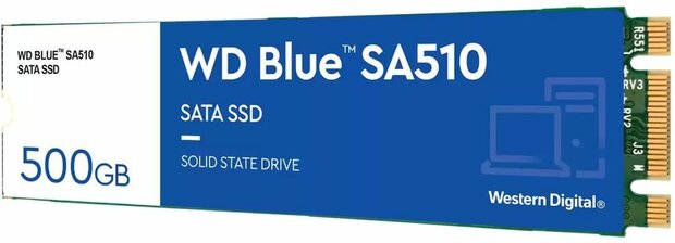 500 GB WDS500G3B0B WD Blue (M.2, SATA3, TLC)