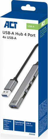 AC6325 USB-A hub 3.0 (4 poorten USB-A)