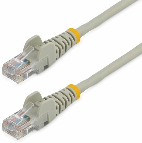 Cat5e Snagless RJ45 UTP Cat 5e Patchkabel (15 meter, grijs)