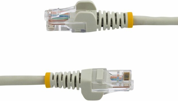 Cat5e Snagless RJ45 UTP Cat 5e Patchkabel (15 meter, grijs)