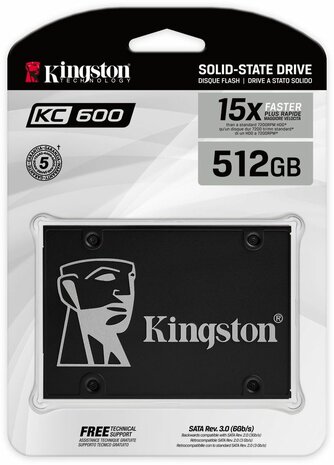 512 GB SKC600/512G SSD (2,5&quot;, SATA 6 Gb/s, 256-bit AES, SED, TCG Opal Encryption)