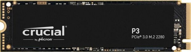 500 GB CT500P3SSD8 P3 SSD (M.2 2280, PCIe 3.0 NVMe)