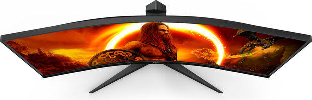 Gaming CU34G2XP/BK LED curved 34&quot;, 3440 x 1440 WQHD, 180 Hz, VA, 4000:1, DisplayHDR 400, 1 ms, 2 x HDMI, 2 x DisplayPort, speakers, zwart)