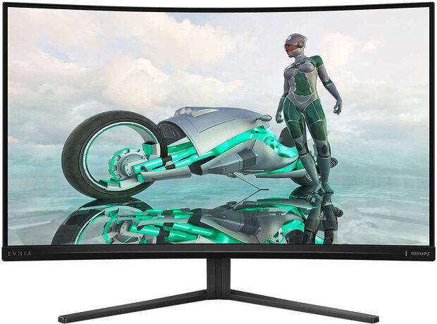 Evnia 3000 32M2C3500L LED gaming curved 32&quot;, 2560 x 1440 QHD, 180 Hz, Fast VA, 3500:1, HDR10, 0,5 ms, 2 x HDMI, DisplayPort