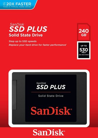 240 GB SDSSDA-240G-G26 SSD Plus (530 MB/s read)