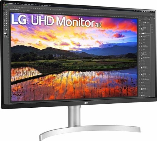 32UN650P-W LED 32&quot;, 3840 x 2160 4K, 60 Hz, IPS, 1000:1, HDR10, 5 ms, 2 x HDMI, DisplayPort, speakers