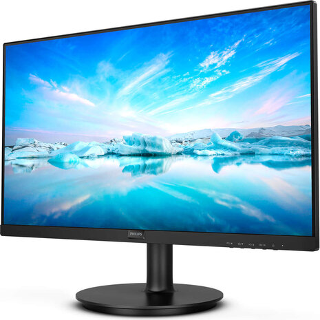 V-line 241V8LAB LED 24&quot;, 1920 x 1080 Full HD, 100 Hz, VA, 4000:1, 4 ms, HDMI, VGA, speakers, zwart