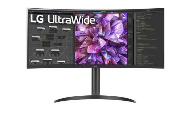 34WQ75C-B LED 34,14&quot;, curved, 3840 x 1600 UWQHD, IPS, 1000:1, HDR10, 5 ms, 2 x HDMI, DisplayPort, USB-C, speakers