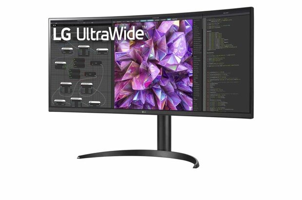 34WQ75C-B LED 34,14&quot;, curved, 3840 x 1600 UWQHD, IPS, 1000:1, HDR10, 5 ms, 2 x HDMI, DisplayPort, USB-C, speakers