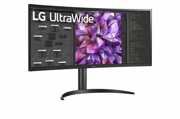 34WQ75C-B LED 34,14&quot;, curved, 3840 x 1600 UWQHD, IPS, 1000:1, HDR10, 5 ms, 2 x HDMI, DisplayPort, USB-C, speakers