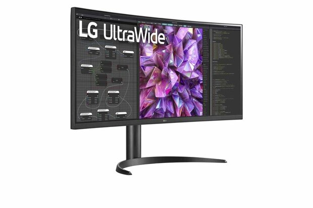 34WQ75C-B LED 34,14&quot;, curved, 3840 x 1600 UWQHD, IPS, 1000:1, HDR10, 5 ms, 2 x HDMI, DisplayPort, USB-C, speakers