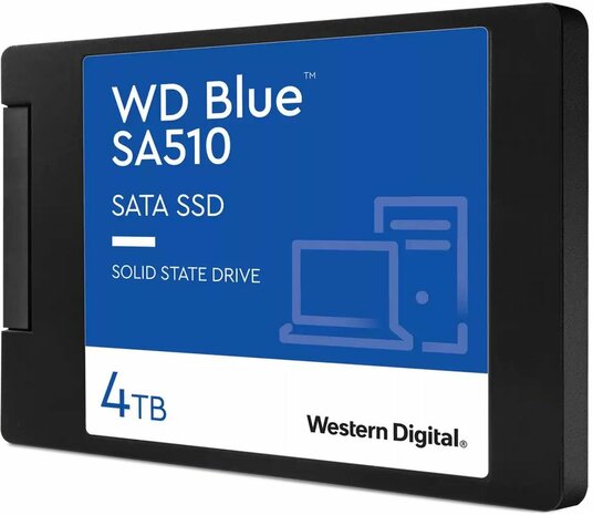 4000 GB WD Blue SA510 WDS400T3B0A SSD (2,5&quot;, SATA 6 Gb/s)