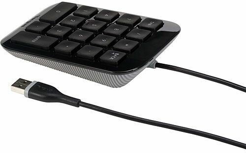 AKP10EU USB numberpad (zwart/grijs)