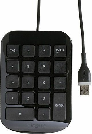 AKP10EU USB numberpad (zwart/grijs)