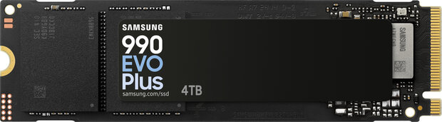 4000 GB MZ-V9S4T0BW 990 EVO Plus SSD (M.2 2280, PCIe 5.0 x2 NVMe, 256-bit AES, TCG Opal Encryption 2.0)