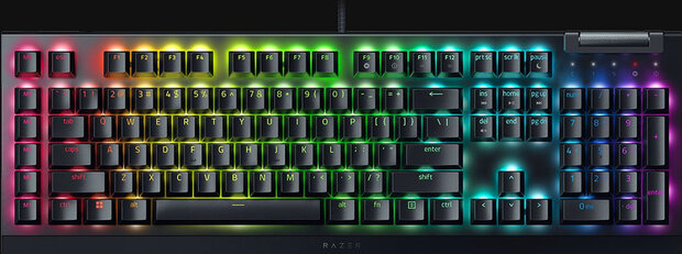 BlackWidow V4 X Mechanical Gaming Keyboard (Green Switch, US Qwerty)