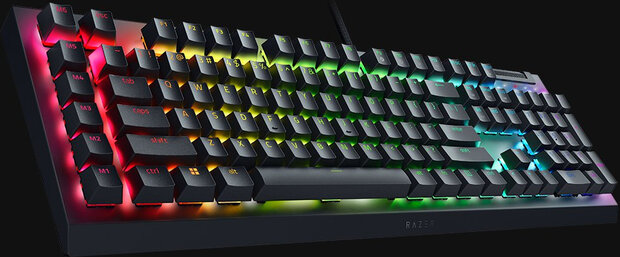 BlackWidow V4 X Mechanical Gaming Keyboard (Green Switch, US Qwerty)