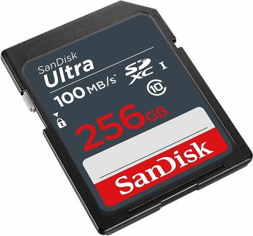 Ultra Flash memory card 256 GB (UHS Class 1, Class 10, SDXC UHS-I)