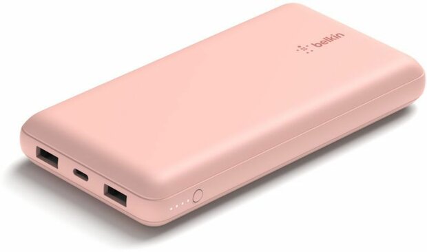 20K Powerbank 15 Watt (roze goud, 20.000 mAh, USB-Type-C)