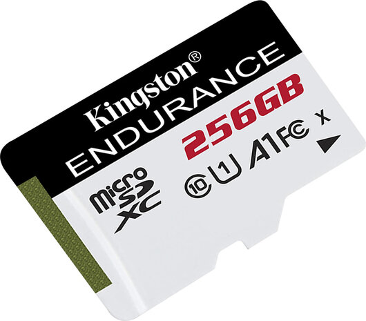 SDCE/256GB High Endurance Flash memory card (256 GB, A1, UHS-I U1, Class 10, microSDXC UHS-I U1)