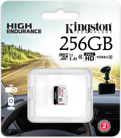 SDCE/256GB High Endurance Flash memory card (256 GB, A1, UHS-I U1, Class 10, microSDXC UHS-I U1)