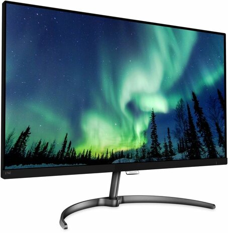 E-line 276E8VJSB LED 27&quot;, 3840 x 2160 4K, IPS, 1000:1, 5 ms, 2 x HDMI, DisplayPort, glossy gunmetal zwart