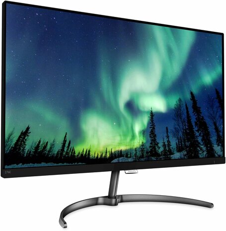 E-line 276E8VJSB LED 27&quot;, 3840 x 2160 4K, IPS, 1000:1, 5 ms, 2 x HDMI, DisplayPort, glossy gunmetal zwart