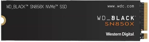 2000 GB WD_BLACK SN850X NVMe SSD WDS200T2X0E (M.2 2280, PCIe 4.0 x4 NVMe)