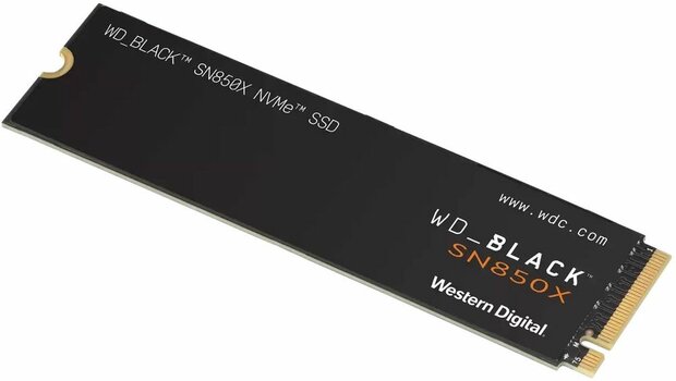 2000 GB WD_BLACK SN850X NVMe SSD WDS200T2X0E (M.2 2280, PCIe 4.0 x4 NVMe)