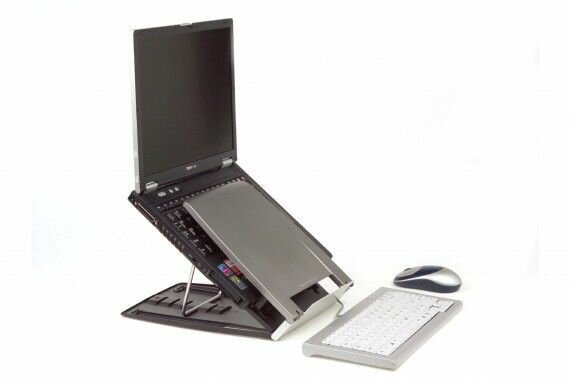 Ergo-Q 330 Notebook stand (met documentenhouder)