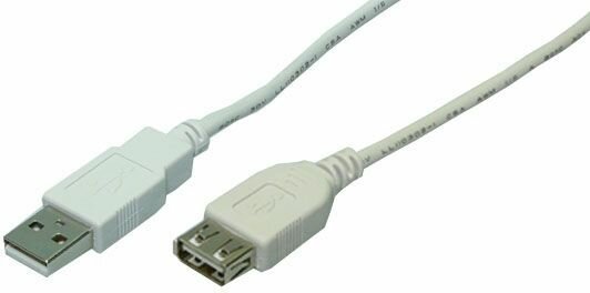 USB 2.0 A/A verlengkabel (5 m)