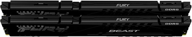 KF552C40BBK2-32 DDR5 32 GB, CL40, 5200 MHz, Fury Beast Black (2 x 16 GB)