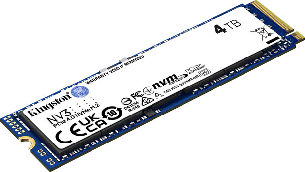 4000 GB NV3 SSD (M.2 2280, PCIe 4.0 x4 NVMe)