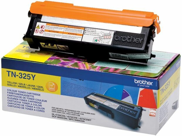 TN-325Y toner geel (3500 afdrukken)