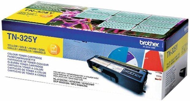 TN-325Y toner geel (3500 afdrukken)