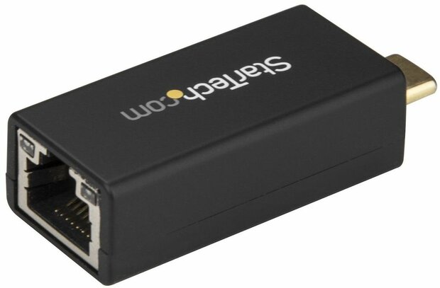 US1GC30DB USB-C naar Gigabit Ethernet-adapter (zwart)