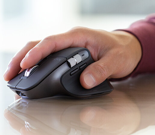 MX Master 3S for Business Mouse (ergonomisch, 7 knoppen, Bluetooth, grafiet)