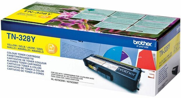 TN-328Y toner geel