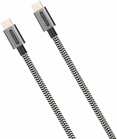 USB-C kabel M/M (laden &amp; sync, 3A snelladen, 1 m)