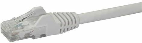 Cat6 Patchkabel (snagless RJ45 connectors, wit, 30 meter)