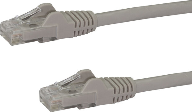 Gigabit Snagless RJ45 UTP Cat6 Patchkabel (22 meter, grijs)