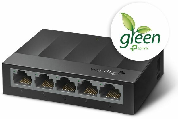 LiteWave LS1005G Switch (5 x 10/100/1000 Mbps)