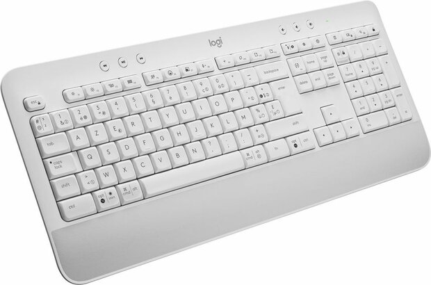 Signature K650 Keyboard (Bluetooth 5.1, Azerty, wit)