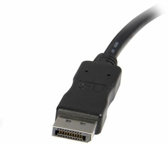 DisplayPort naar DVI converter M/M (zwart)